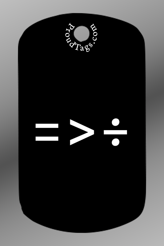 Equality is Greater Than Division